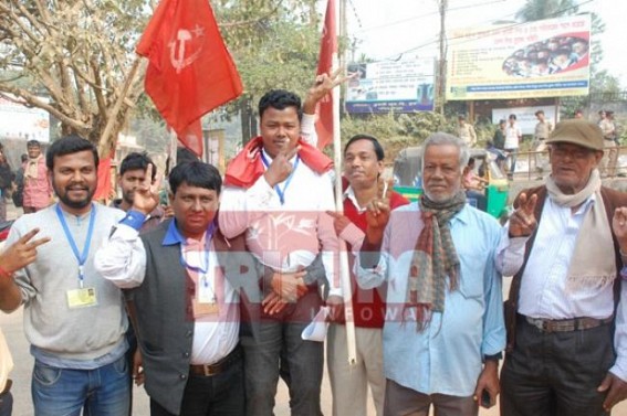 Tripura's ruling Left Front sweeps gram panchayat bypolls